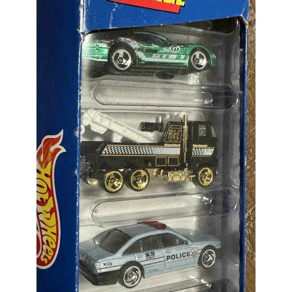 Hot Wheels 2000 Powershift Garage 5 Car Gift Pack #25368